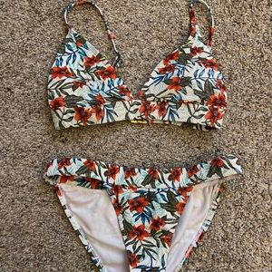 Flowery bikini